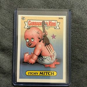 Topps garbage pail kids card